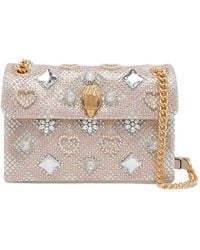 Kurt Geiger - Crystal-Embellishment Shoulder Bag - Lyst