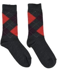 Maria La Rosa - Argyle Wool Socks - Lyst