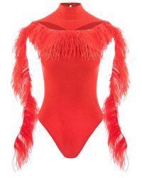 MANURI - Dolly Bodysuit - Lyst