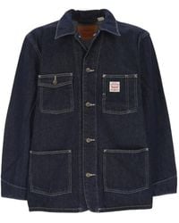 Levi's - Denim Pointed-Collar Jacket - Lyst