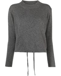 Liska - Cashmere Drawstring-Hem Jumper - Lyst
