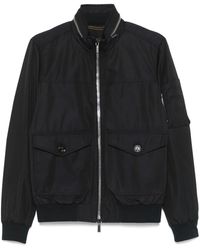 Moorer - Bomberjacke aus Twill - Lyst