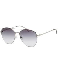 Calvin Klein - Geometric-Frame Sunglasses - Lyst