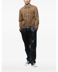 Giorgio Brato - Button-Up Suede Jacket - Lyst