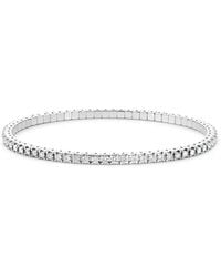 Pragnell - 18Kt Diamond Expandable Bracelet - Lyst