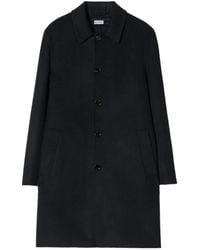 Burberry - Mid-Length Wool Worthing Car Coat - Lyst