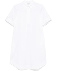 Peserico - Poplin Mini Dress - Lyst