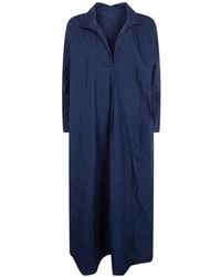 Daniela Gregis - Crinkled V-Neck Dress - Lyst