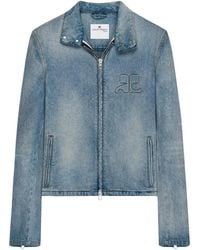 Courreges - City Shadow Jack Met Logo - Lyst