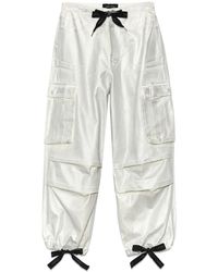 Purple Brand - Broek Met Metallic-Effect - Lyst