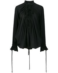 DSquared² - Ruffle Blouse - Lyst