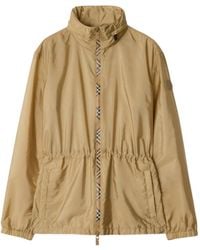 Burberry - Parka Met Logopatch - Lyst