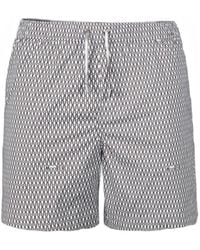 Moorer - Geometric-Print Swim Shorts - Lyst
