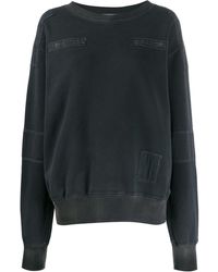 Ambush Sweater Met Patchwork - Zwart
