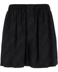 Balenciaga - Therge Fit Mini Shorts - Lyst