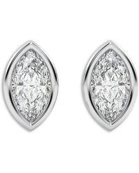 Diamond Essentials - Lab-Grown Diamond Solitaire Earrings - Lyst
