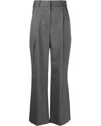 Loulou Studio - Solo Pleated Flared Trousers - Lyst