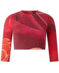 Roberto Cavalli - T-Shirt Met Print - Lyst