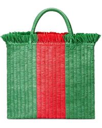 Borse tote di paglia e borse da spiaggia da donna di Gucci