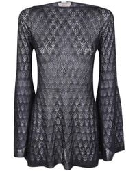 Twinset - Tunic Top With Flared Sleeves - Lyst
