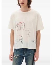Ann Demeulemeester - Lu Relaxed-Fit Graphic T-Shirt - Lyst
