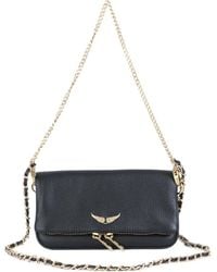 Zadig & Voltaire - Schultertasche aus Leder - Lyst
