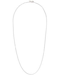 Tom Wood - Curb Chain Slim Necklace - Lyst