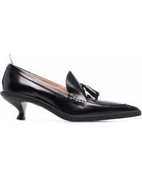 Thom Browne - Tassel-detail Pointed Loafers - Lyst
