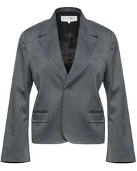 MM6 by Maison Margiela - Notched-Lapels Jacket - Lyst