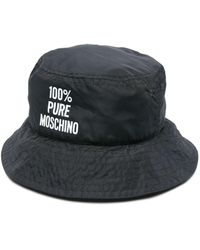 Moschino - Logo-print Slouchy Bucket Hat - Lyst