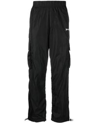 Palm Angels - Track pants aus shell mit print - Lyst