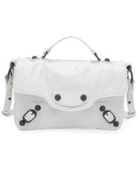 Balenciaga - Nano Le City Leather Crossbody Bag - Lyst