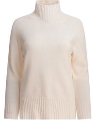 Kangra - High-Neck Cashmere Sweater - Lyst