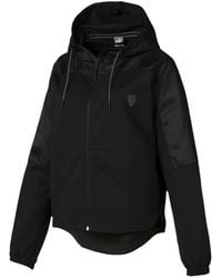 PUMA - Hooded Bomber Jacket - Lyst