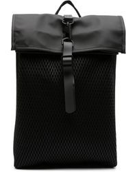 Rains - Mini Rolltop Rucksack Mesh Waterproof Backpack - Lyst