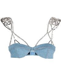 Gcds - Denim Top - Lyst
