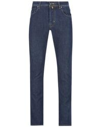 Jacob Cohen - Bard Five-Pocket Sli-Fit Jeans - Lyst