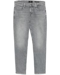 7 For All Mankind - Whiskering-Effect Jeans - Lyst