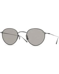 Eyevan 7285 - Lunettes De Soleil 199 À Monture Ronde - Lyst