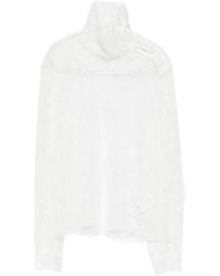Patrizia Pepe - Lace Button-Detail Top - Lyst