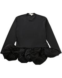 Comme des Garçons - Mesh-Detailing Blouse - Lyst