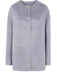 Loulou de Saison - ボタン ウールコート - Lyst
