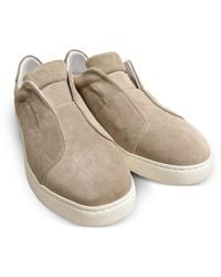 Poche Paris - Suede Slip-On Sneakers - Lyst
