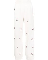 Barrie - Broek Met Geborduurde Bloemen - Lyst