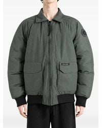 Canada Goose - Mimico Logo-Patch Bomber Jacket - Lyst