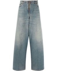 Haikure - High-waisted Wide-leg Jeans - Lyst
