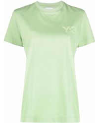 Y-3 - Logo Print Short-sleeve T-shirt - Lyst