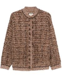 Bruno Manetti - Concealed-Fastening Cardigan - Lyst