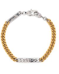 CAPSULE ELEVEN - Two-tone Chain-link Bracelet - Lyst