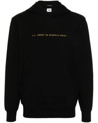 C.P. Company - Printed Cotton Hoodie - Lyst